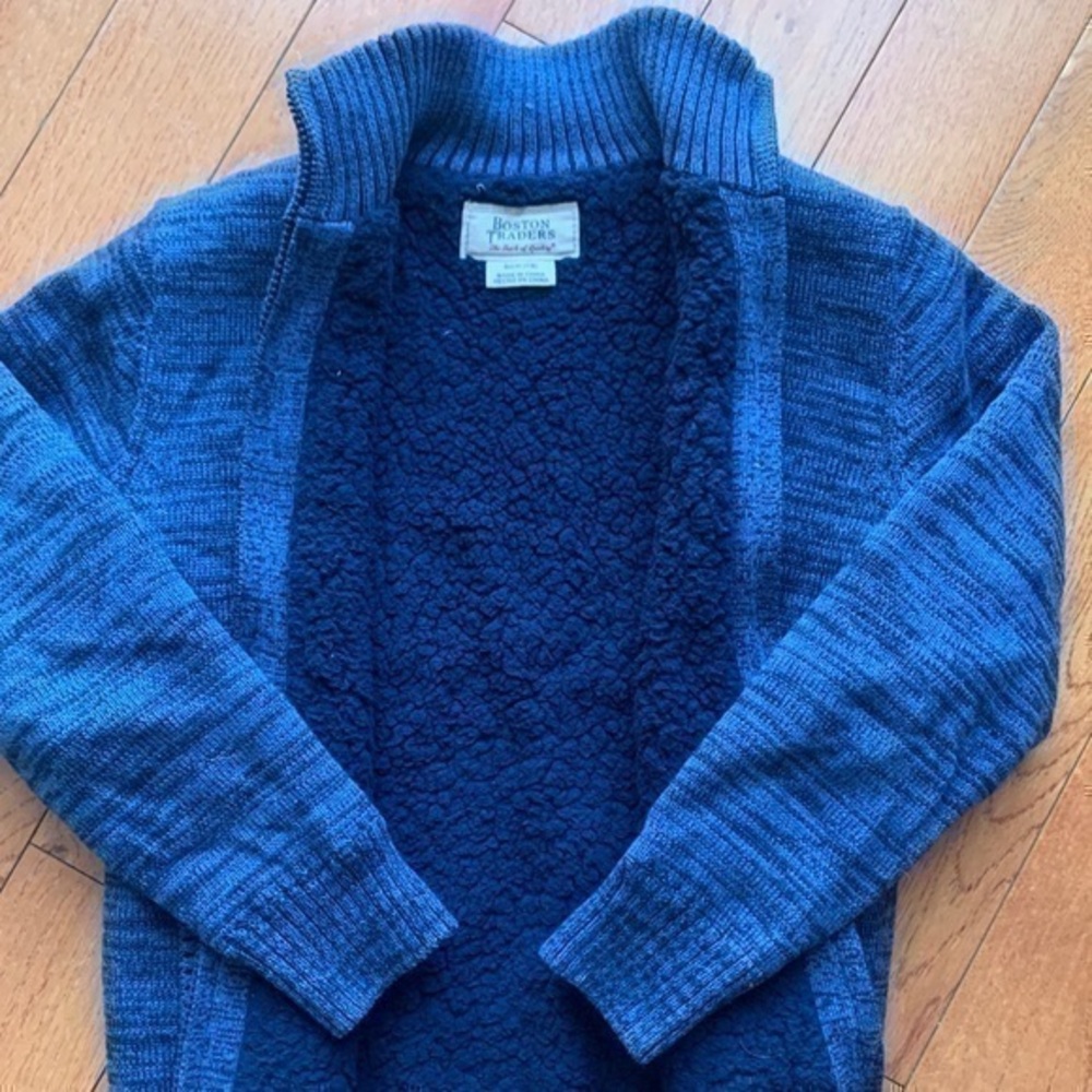 Boys Fleece Sweater Size Small